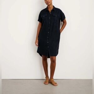 Alex Mill Utility Easy Linen Shirtdress